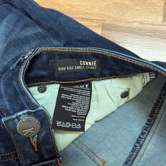 KUT from the Cloth Connie High Rise Ankle Skinny Jeans - Picture 3 of 3